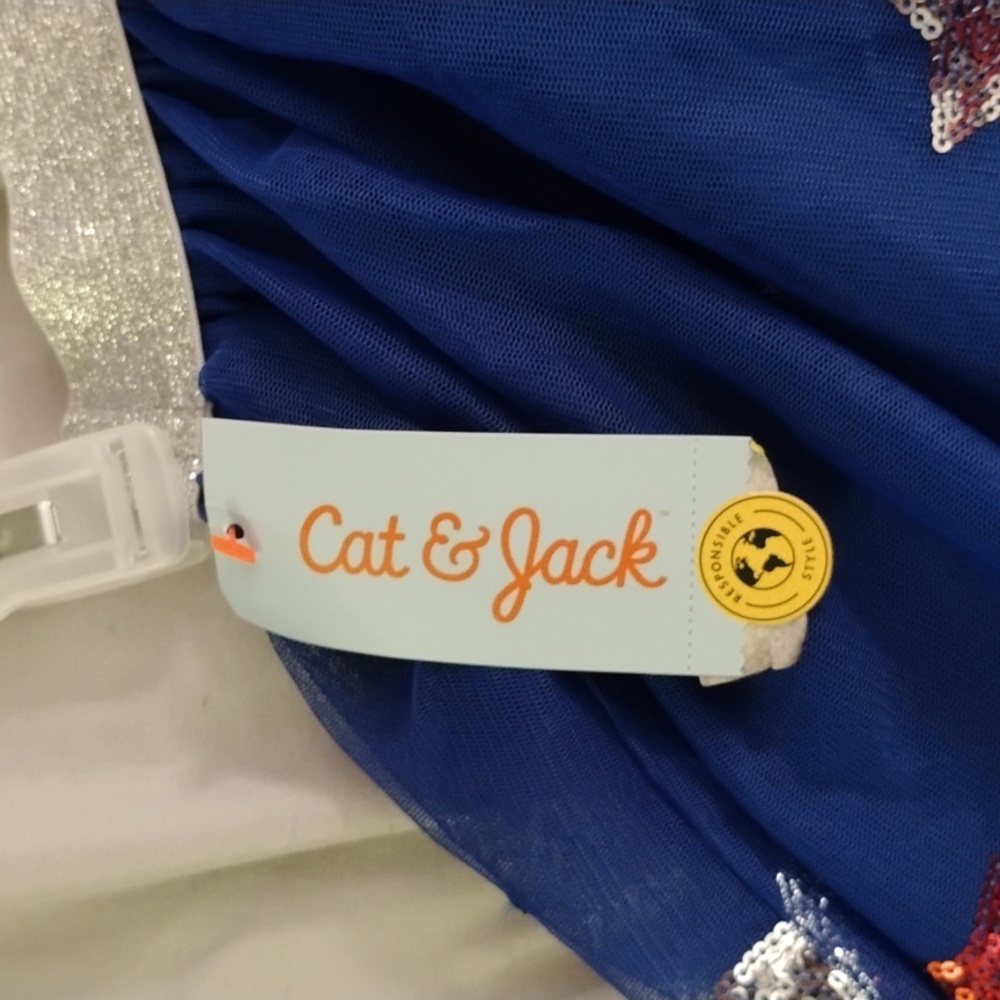 Girls blue tutu fun skirt - Picture 3 of 6